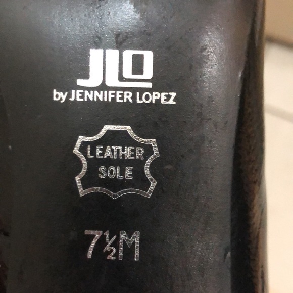 JLo Patent Leather Black Heels - Picture 3 of 6